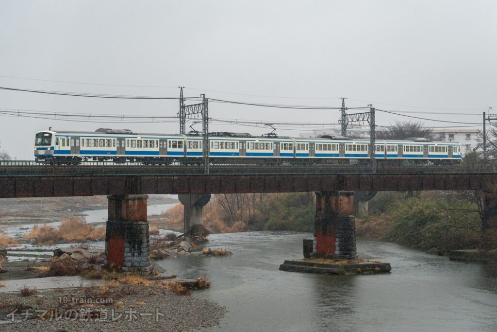 伊豆箱根鉄道と同じ塗装が施された新101系1241F