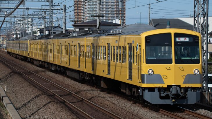 再施行！再び日中回送、新101系1245F（ツートン塗装）多摩川線車両交換に伴う甲種輸送